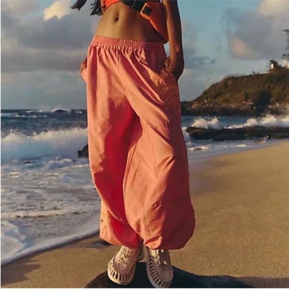 Free People Movement Baller Embroidery Pants